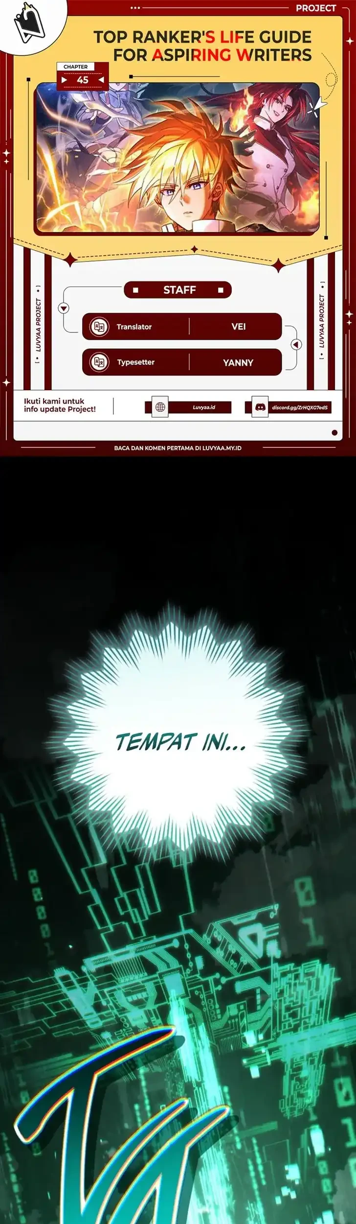 Komik The Top Ranker’s Aspiring Writer Life Manual Chapter 45 gambar 1