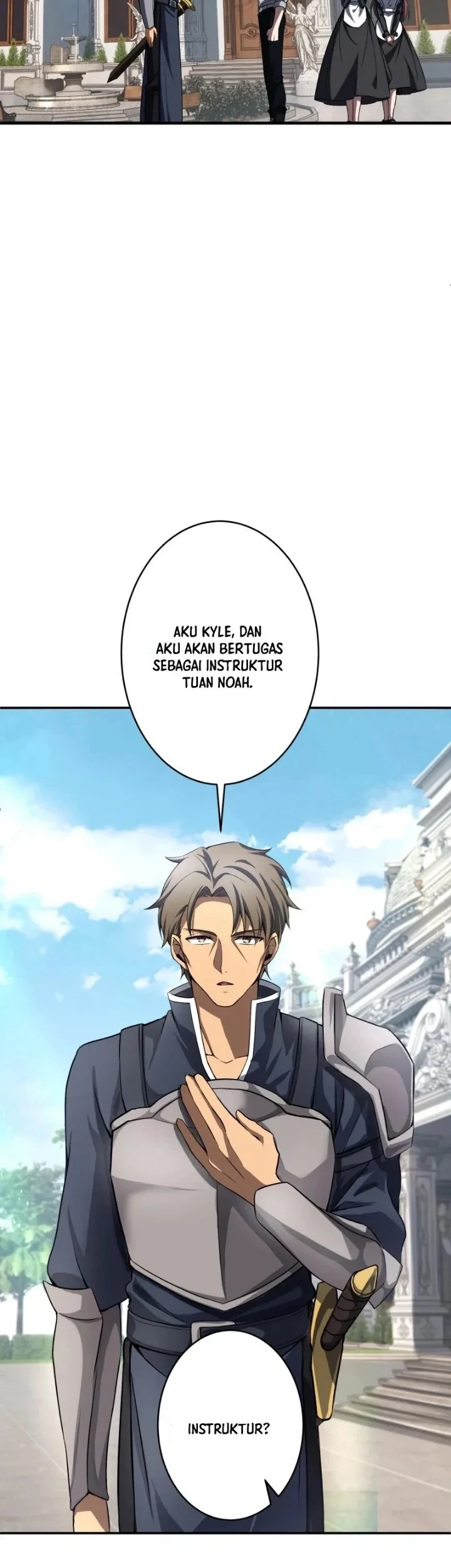 Manhwa The Transcendent Holy Swordsman Regresses as the Youngest Son of a Magic Swordsman Family Chapter 4 gambar 2