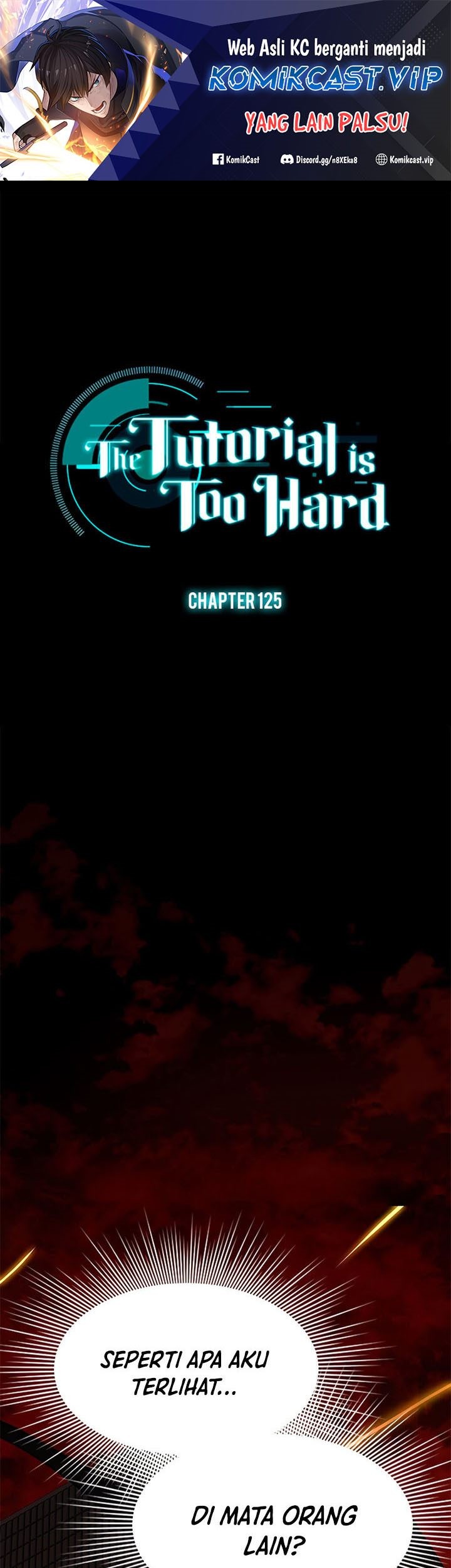 Komik The Tutorial is Too Hard Chapter 125 gambar 1