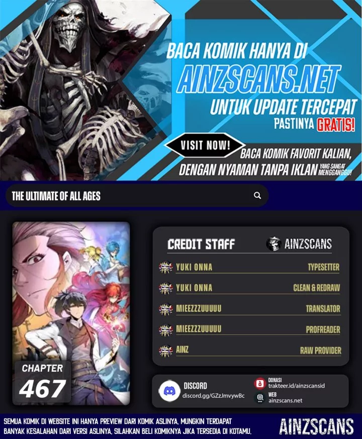 Komik The Ultimate of All Ages Chapter 467 gambar 1