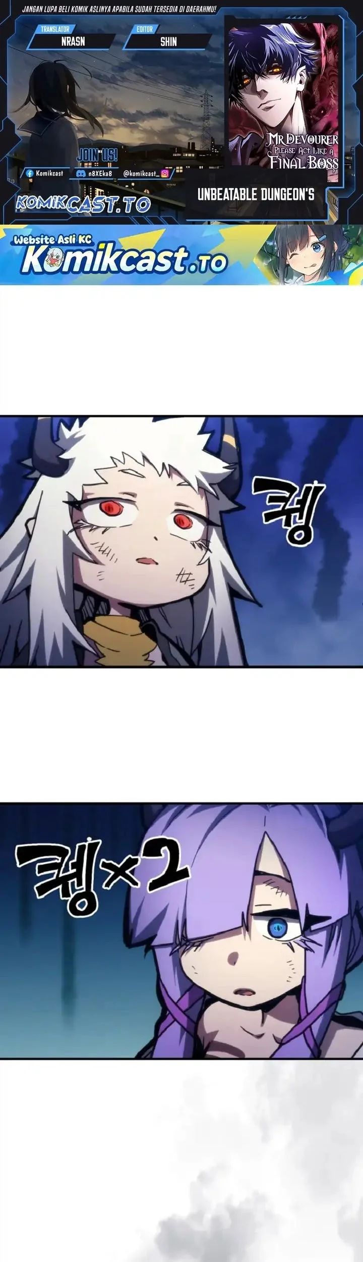 Komik The Unbeatable Dungeon’s Lazy Boss Chapter 110 gambar 1