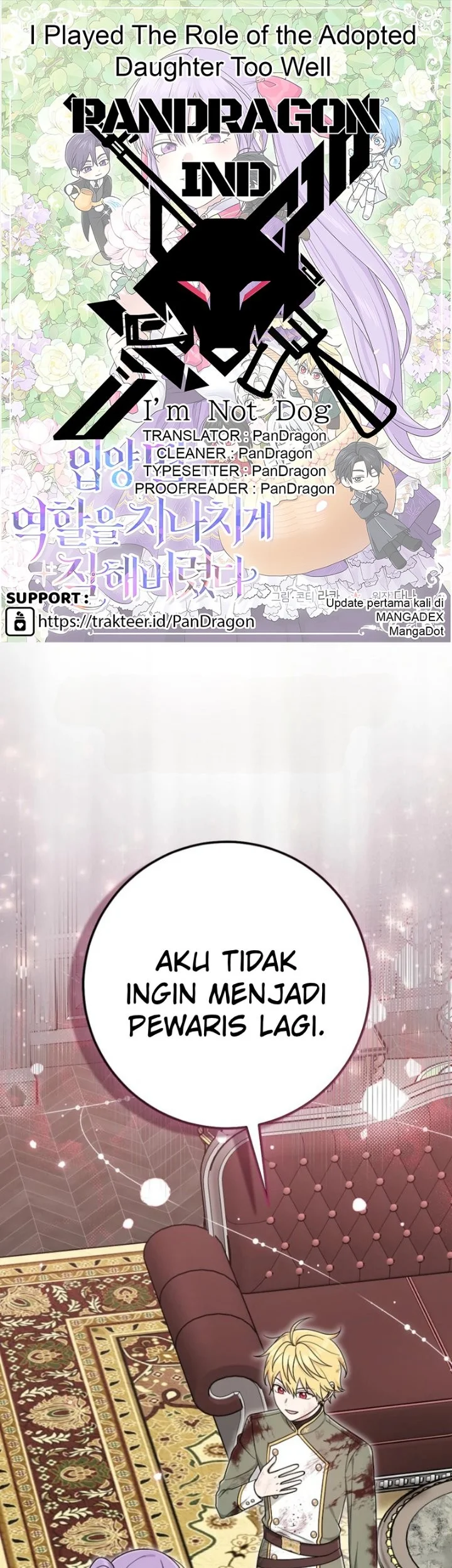 Komik The Unintentionally Ideal Adopted Daughter Chapter 110 gambar 1