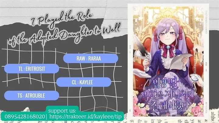 Komik The Unintentionally Ideal Adopted Daughter Chapter 47 gambar 1