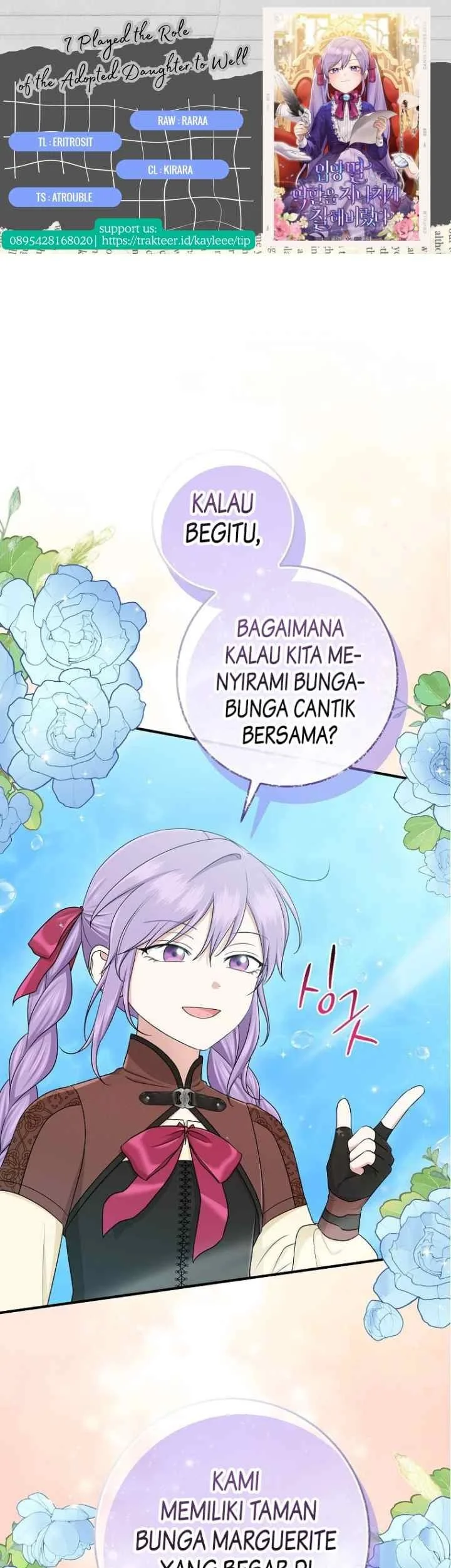 Komik The Unintentionally Ideal Adopted Daughter Chapter 58 gambar 1