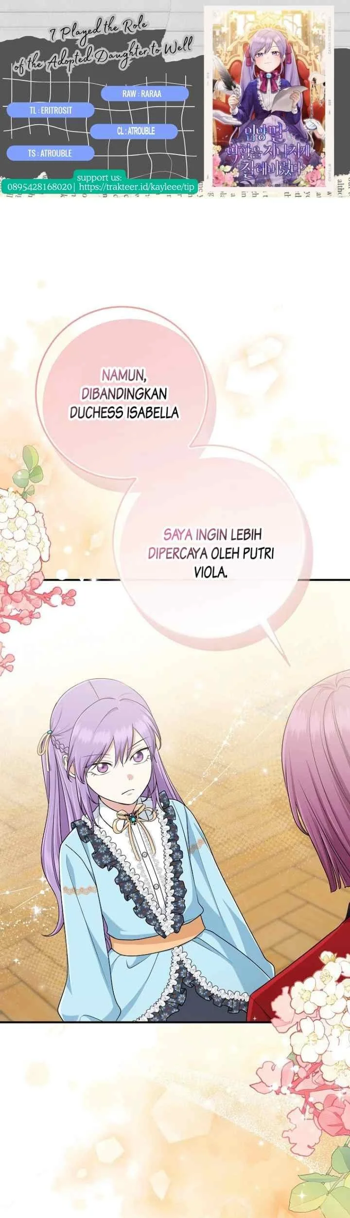 Komik The Unintentionally Ideal Adopted Daughter Chapter 64 gambar 1