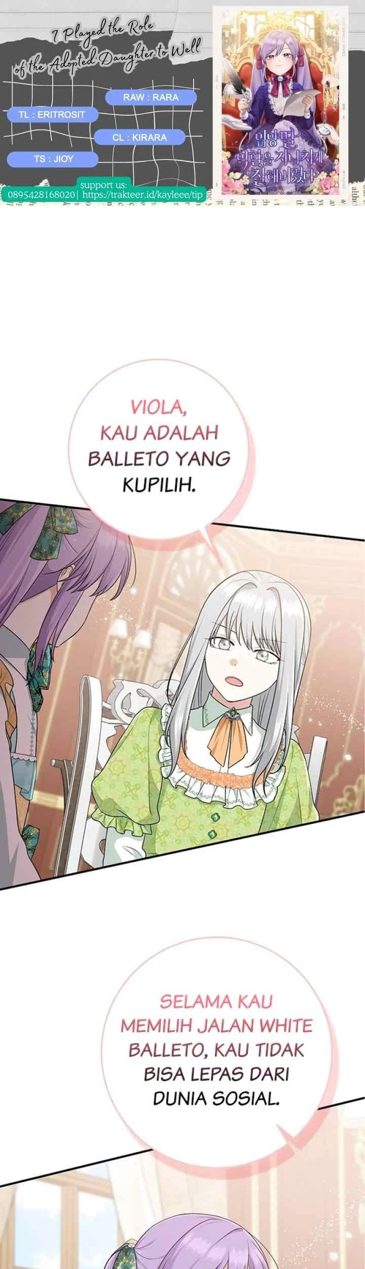 Komik The Unintentionally Ideal Adopted Daughter Chapter 66 gambar 1