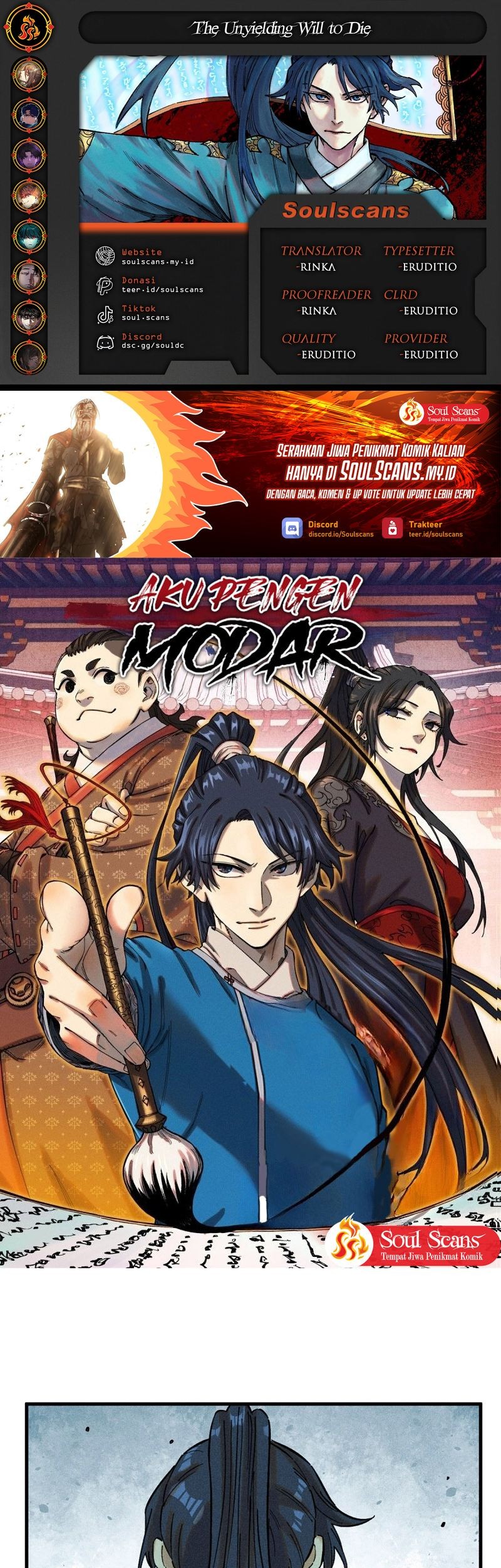 Komik The Unyielding Will to Die Chapter 14 gambar 1