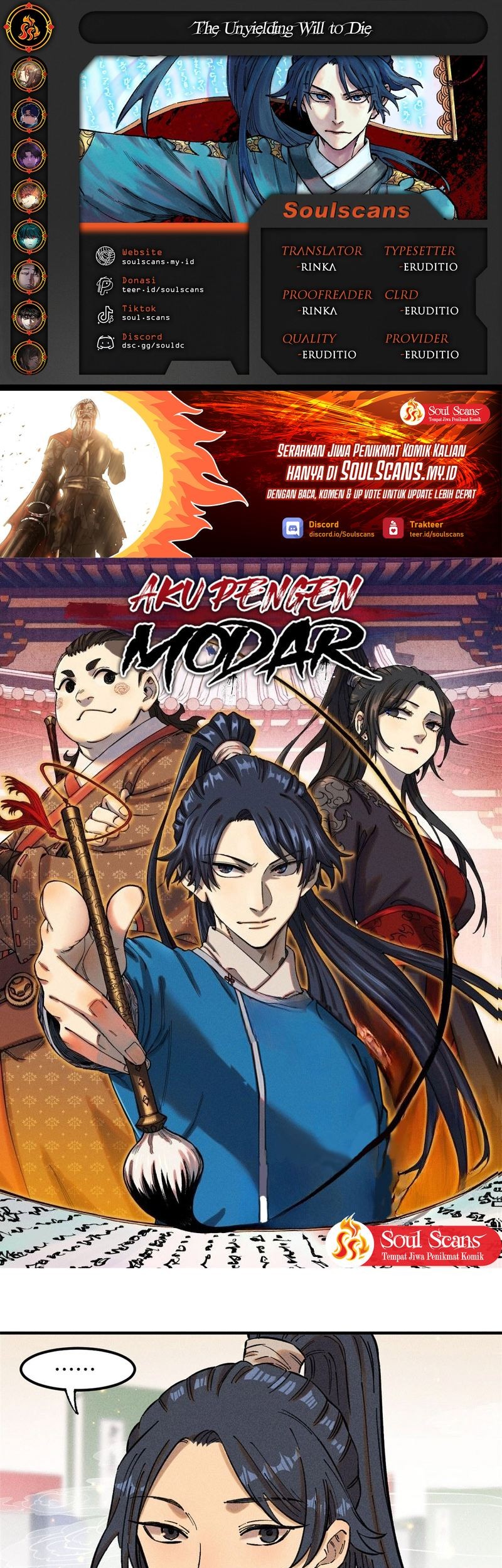 Komik The Unyielding Will to Die Chapter 15 gambar 1