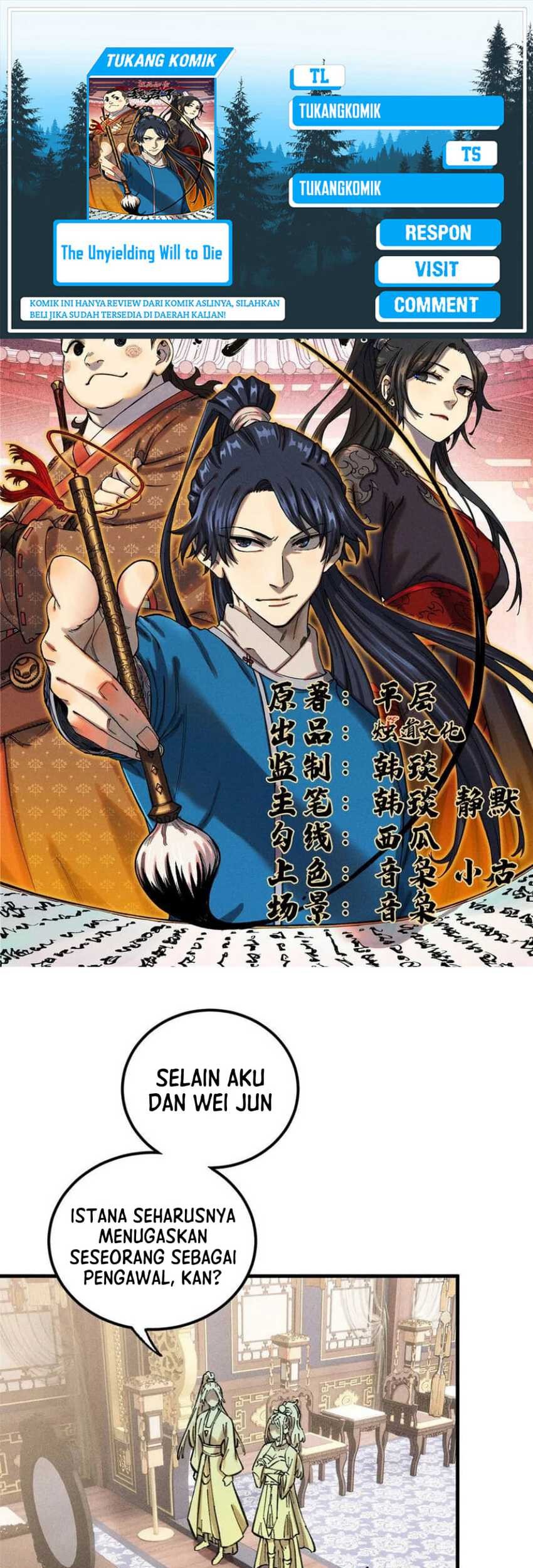 Komik The Unyielding Will to Die Chapter 20 gambar 1
