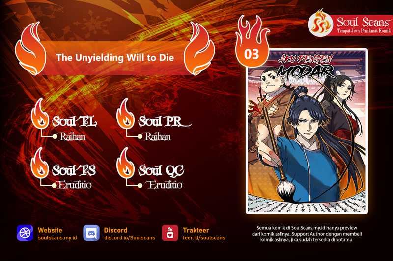 Komik The Unyielding Will to Die Chapter 3 gambar 1