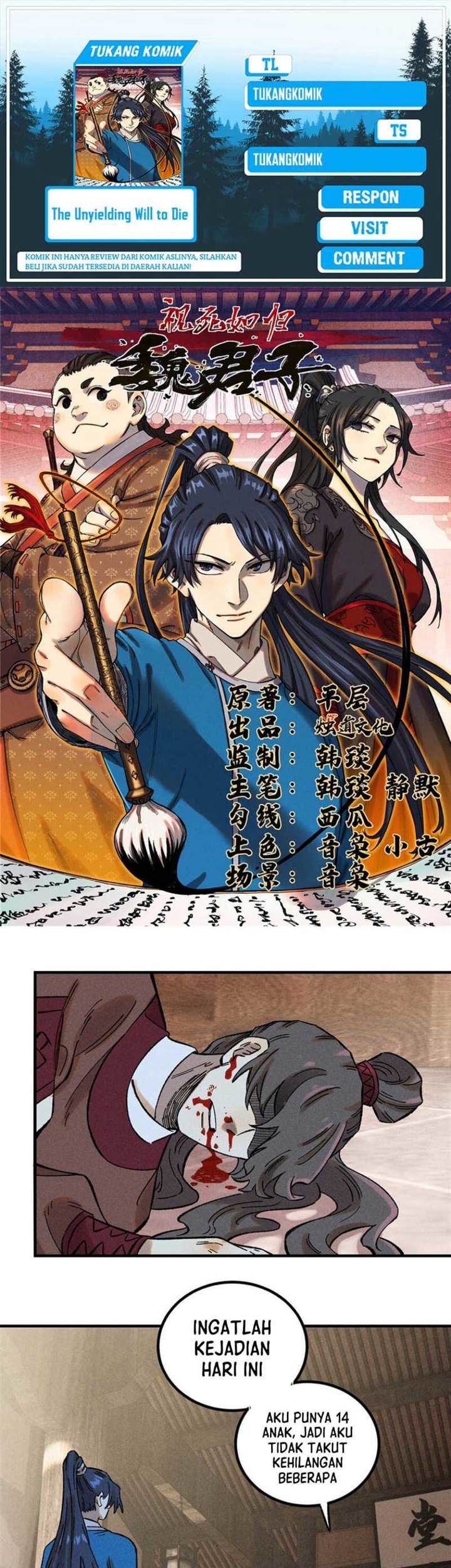 Komik The Unyielding Will to Die Chapter 36 gambar 1