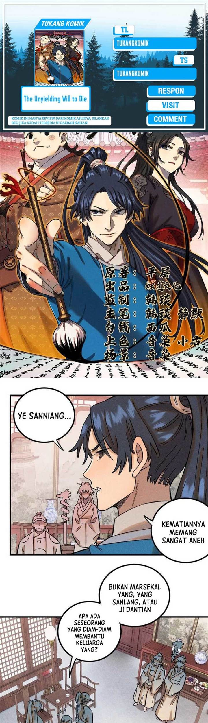 Komik The Unyielding Will to Die Chapter 40 gambar 1