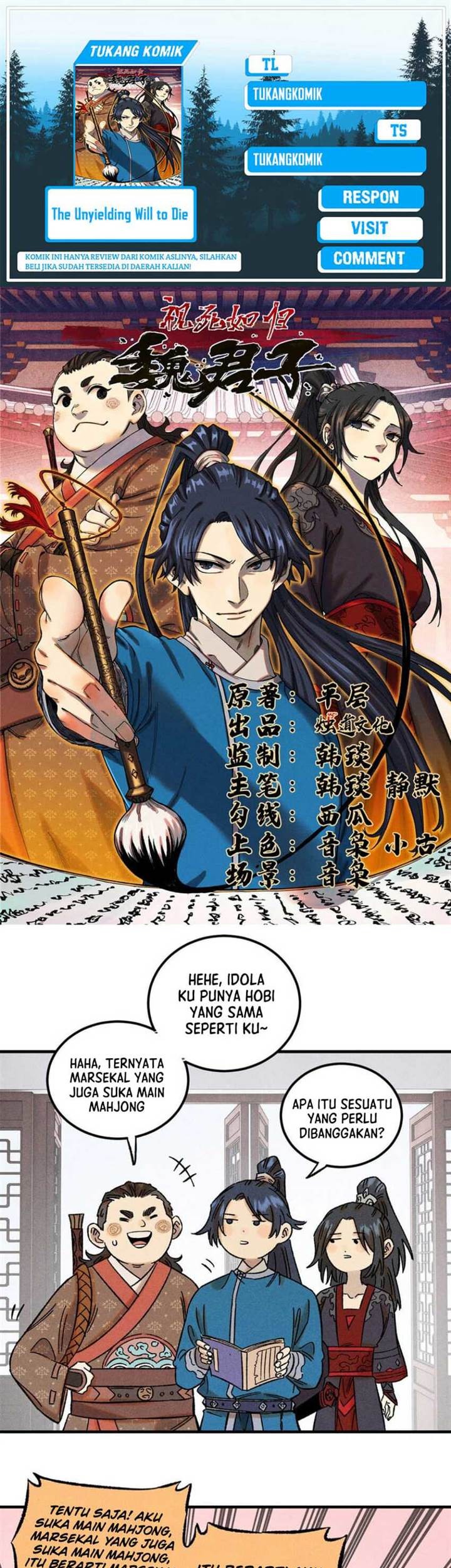 Komik The Unyielding Will to Die Chapter 41 gambar 1