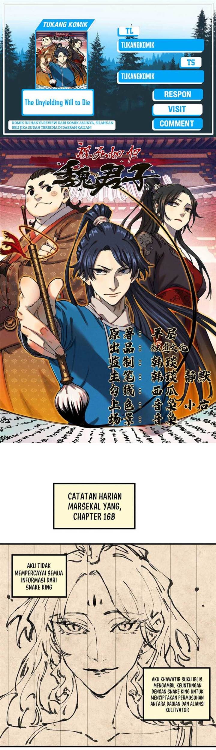 Komik The Unyielding Will to Die Chapter 42 gambar 1