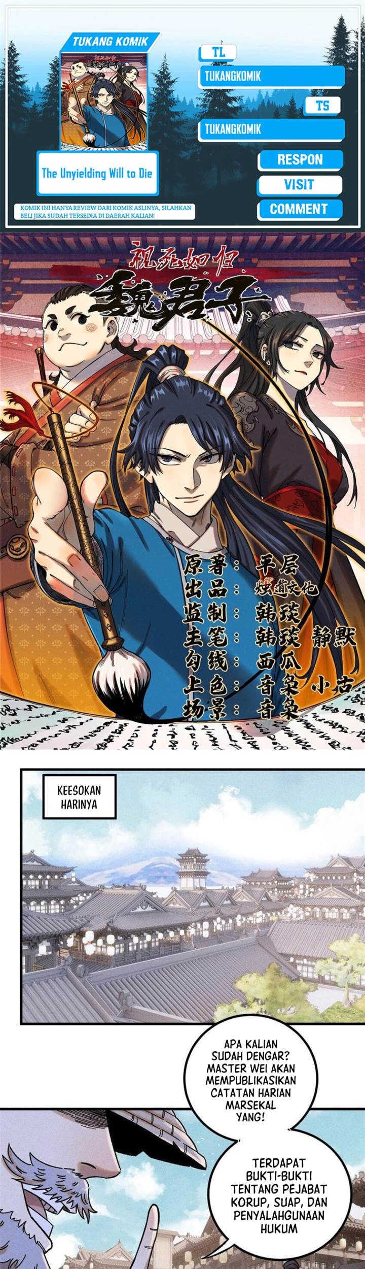 Komik The Unyielding Will to Die Chapter 46 gambar 1