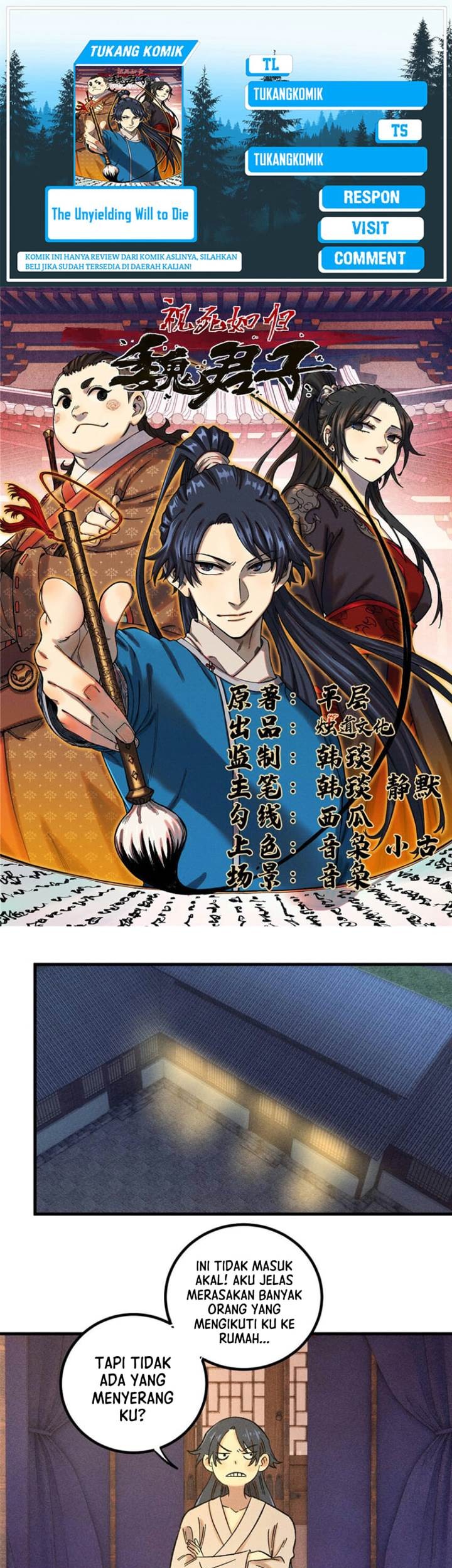Komik The Unyielding Will to Die Chapter 47 gambar 1