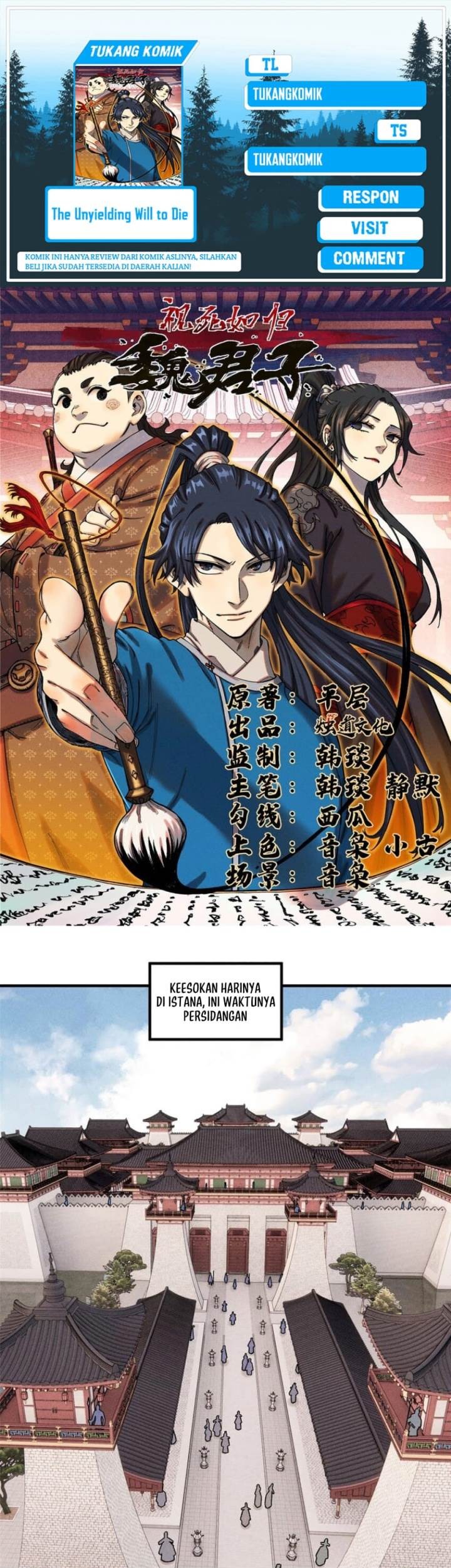 Komik The Unyielding Will to Die Chapter 50 gambar 1
