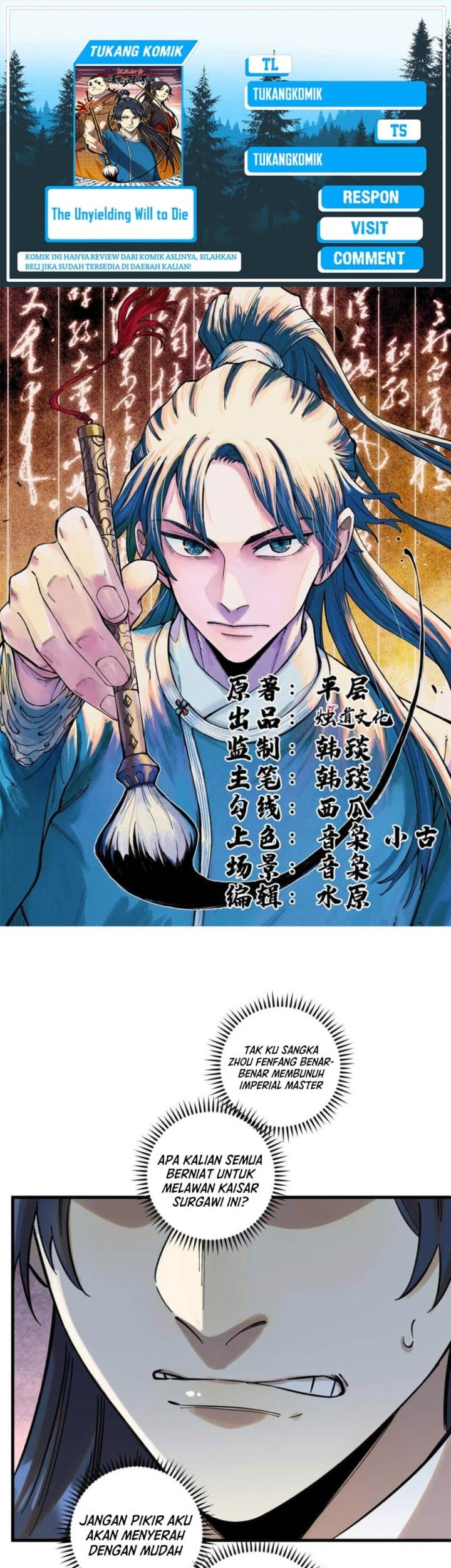 Komik The Unyielding Will to Die Chapter 59 gambar 1