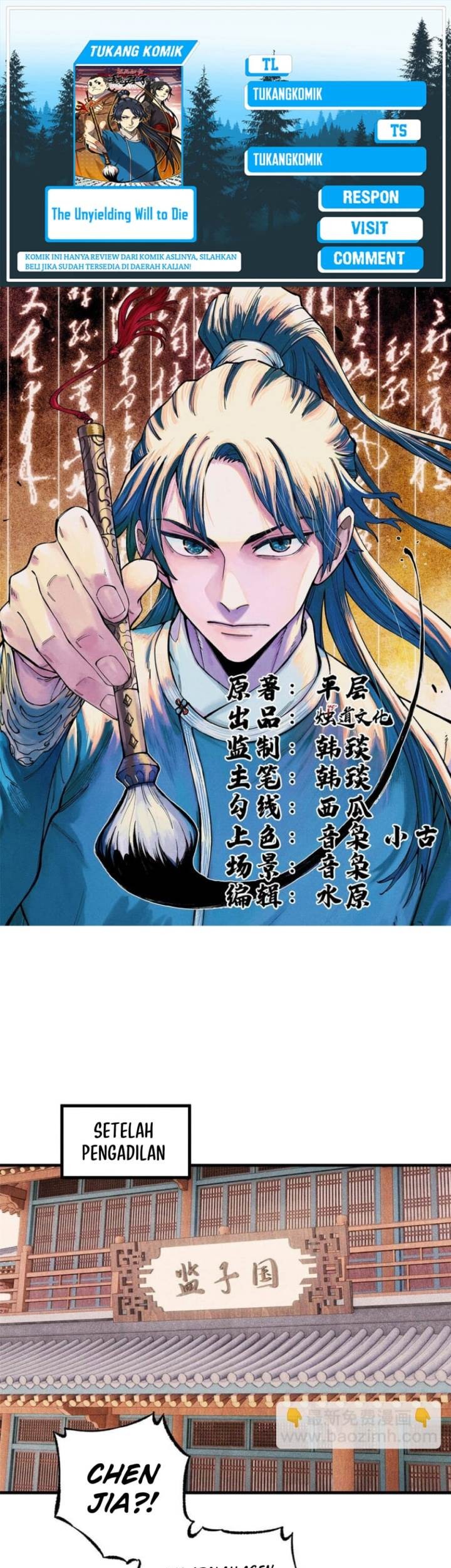 Komik The Unyielding Will to Die Chapter 60 gambar 1