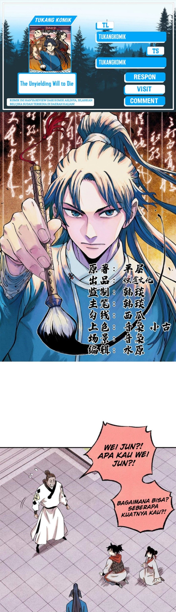 Komik The Unyielding Will to Die Chapter 63 gambar 1