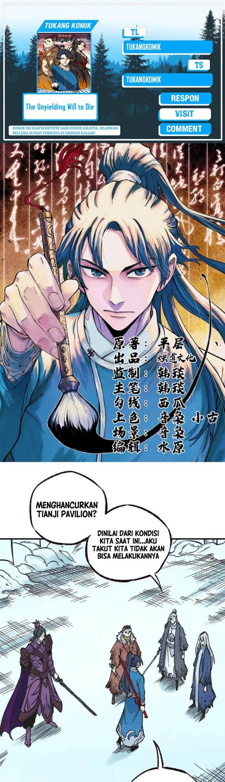 Komik The Unyielding Will to Die Chapter 71 gambar 1