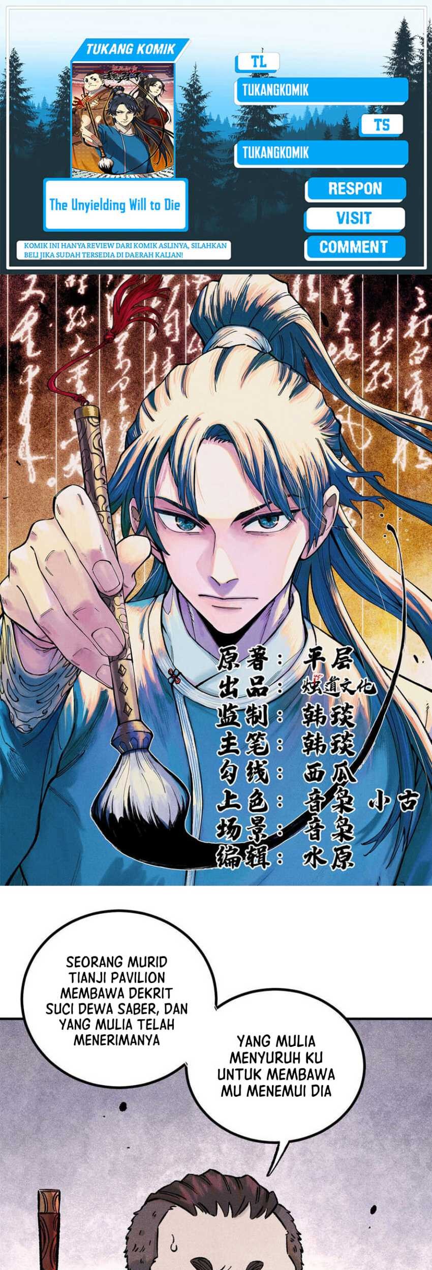 Komik The Unyielding Will to Die Chapter 73 gambar 1