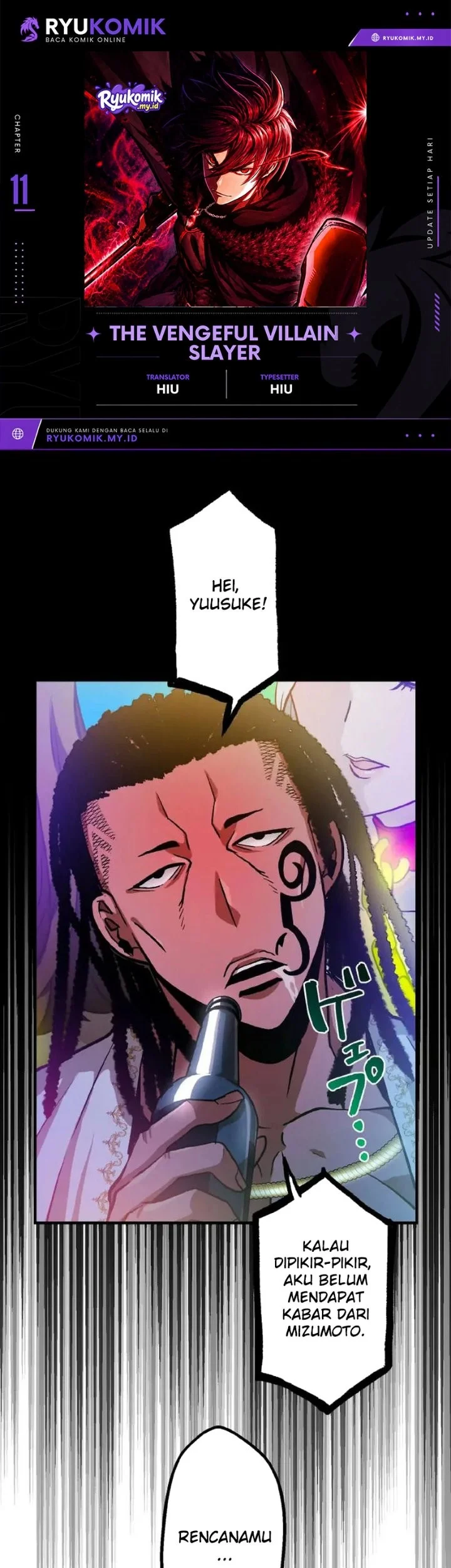 Komik The Vengeful Villain Slayer Chapter 11 gambar 1