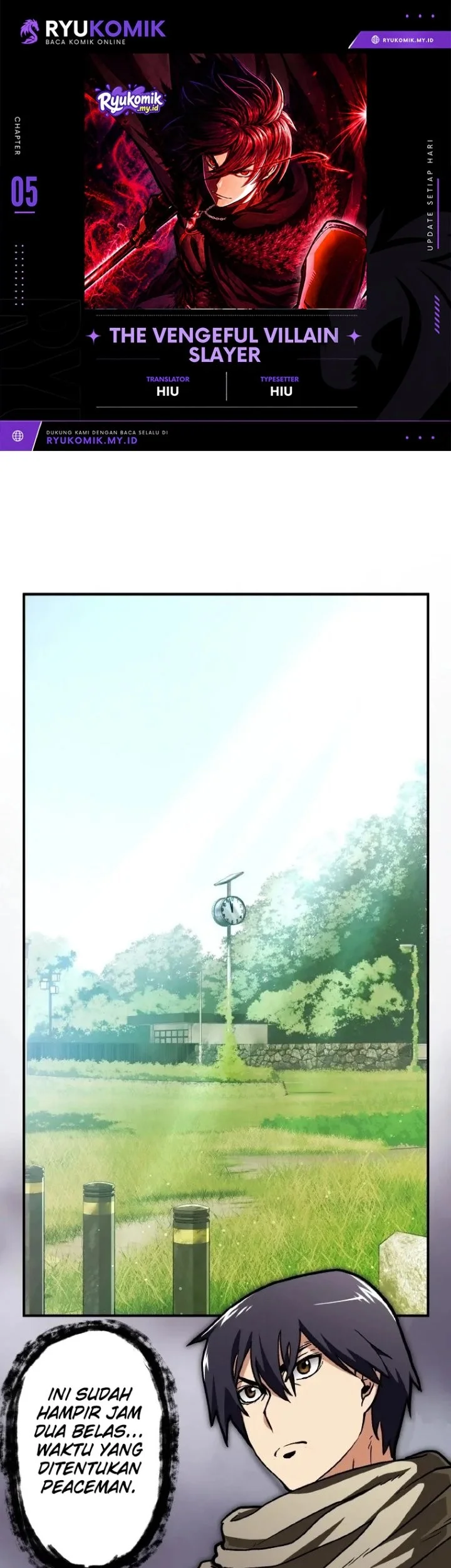Komik The Vengeful Villain Slayer Chapter 5 gambar 1