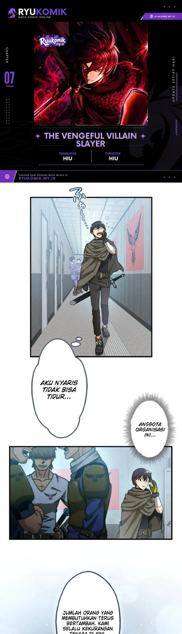 Komik The Vengeful Villain Slayer Chapter 7 gambar 1