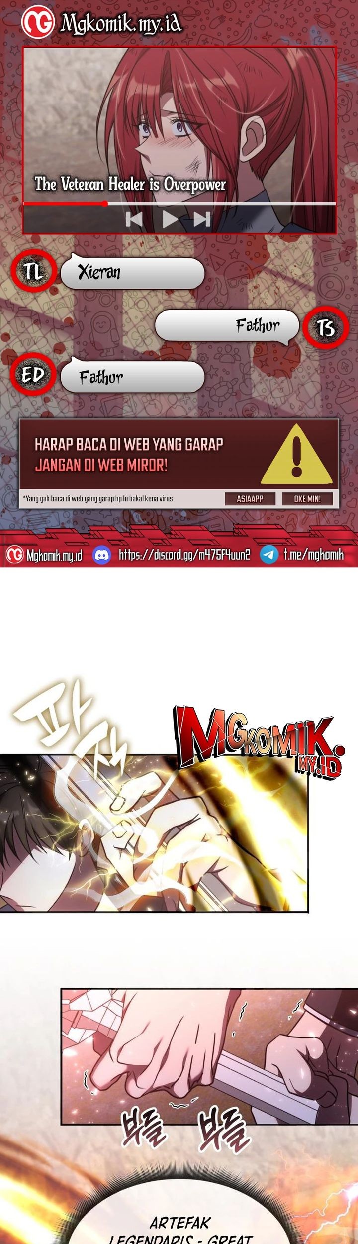 Komik The Veteran Healer Is Overpowered Chapter 24 gambar 1