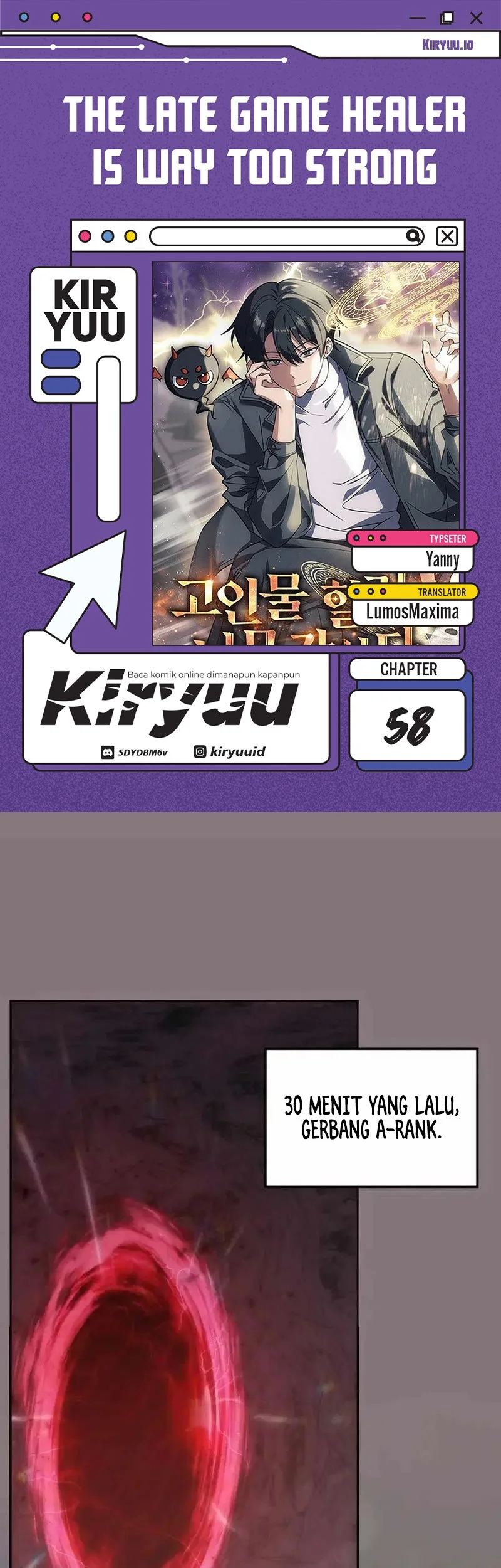 Komik The Veteran Healer Is Overpowered Chapter 58 gambar 1