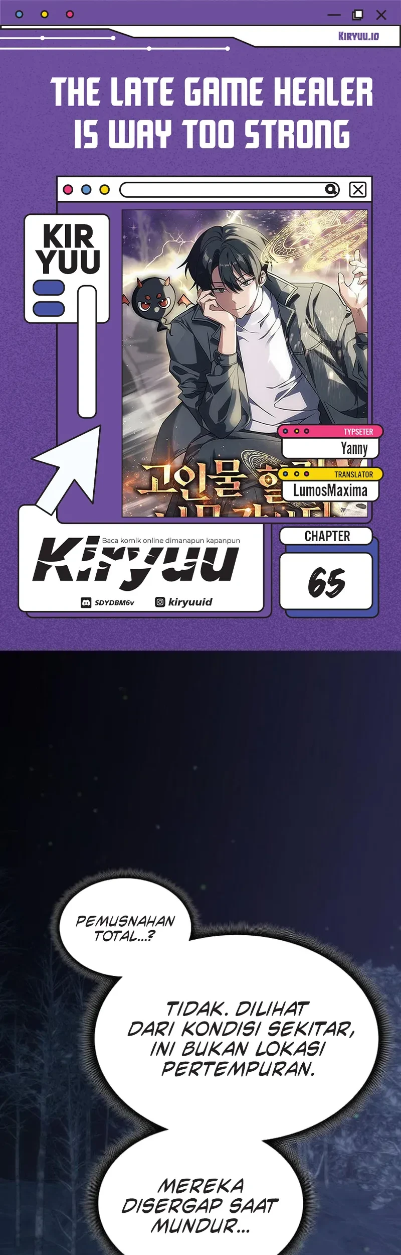 Komik The Veteran Healer Is Overpowered Chapter 65 gambar 1