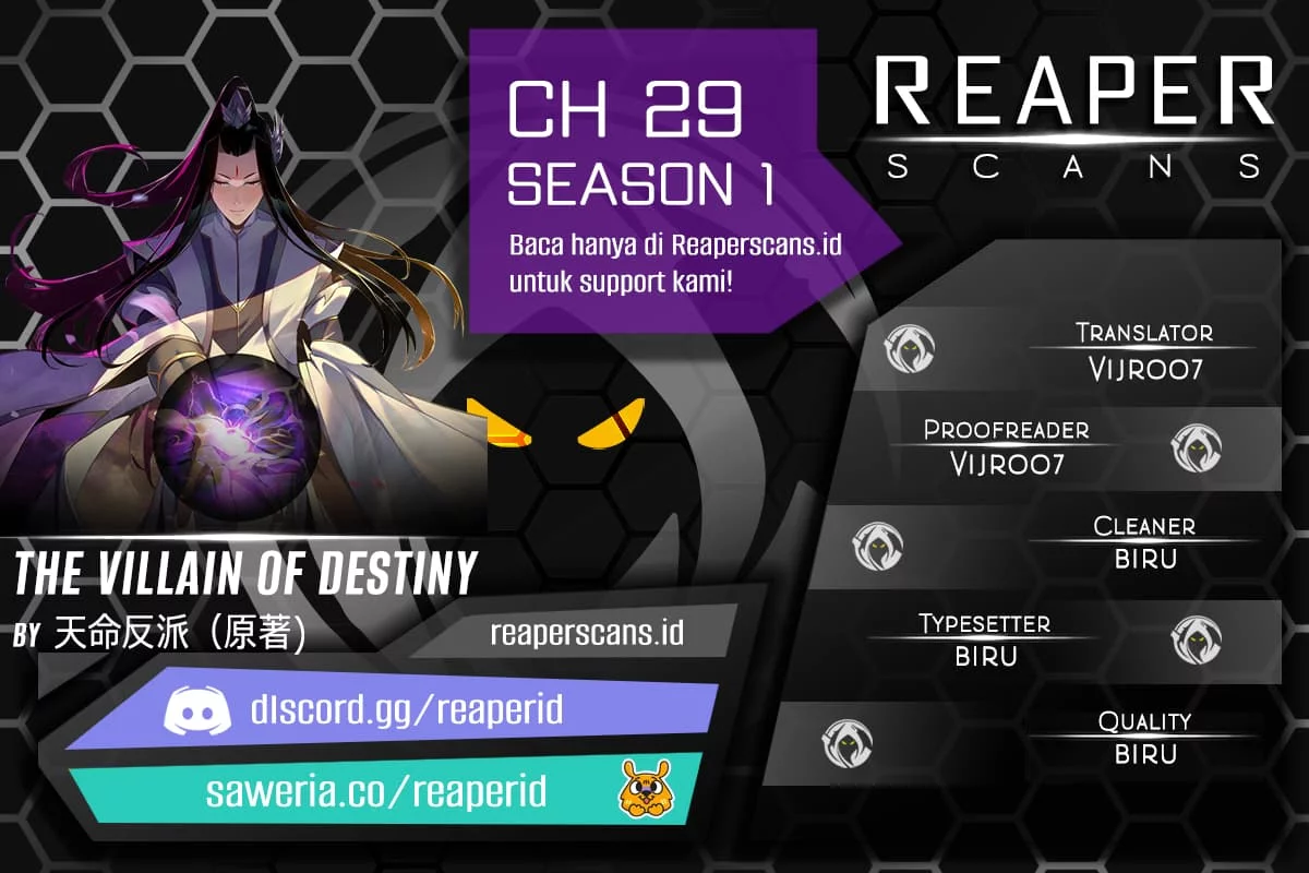 Komik The Villain Of Destiny Chapter 29 gambar 1