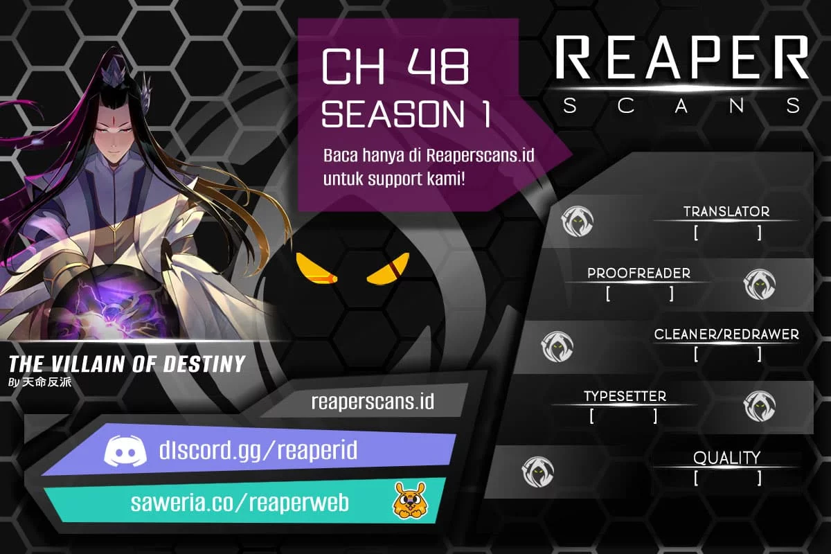 Komik The Villain Of Destiny Chapter 48 gambar 1