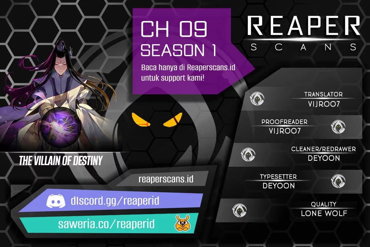 Komik The Villain Of Destiny Chapter 9 gambar 1
