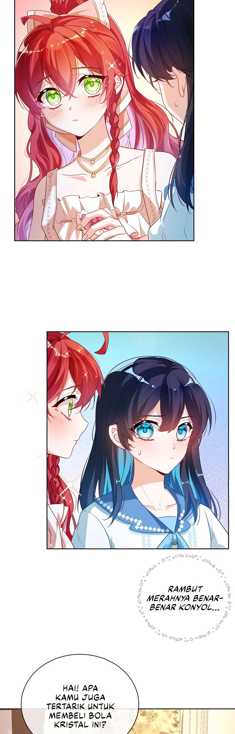 Manhwa The Villainess and Miss Demon Lord Chapter 3 gambar 2