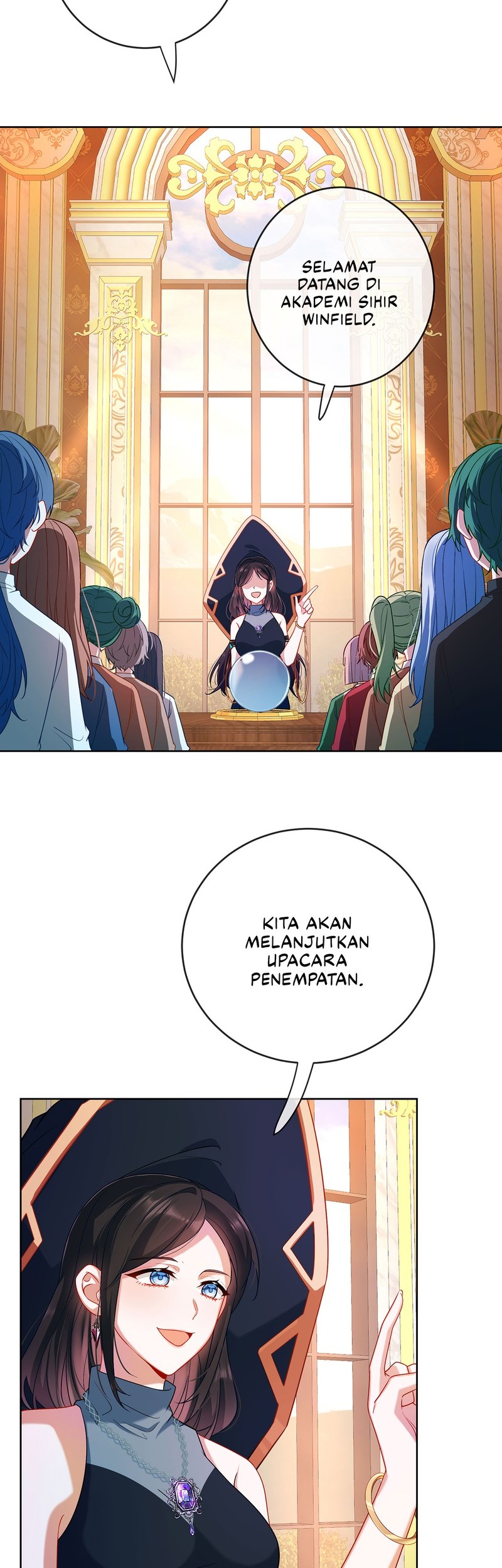 Manhwa The Villainess and Miss Demon Lord Chapter 4 gambar 2