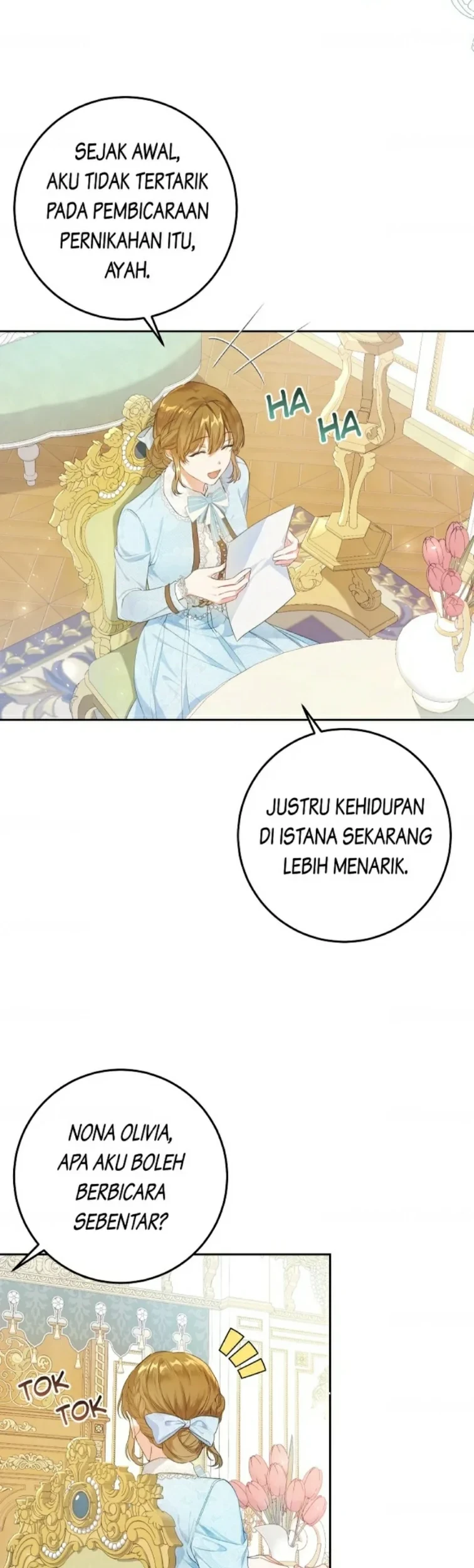 Manhwa The Villainess Is a Marionette Chapter 34 gambar 2