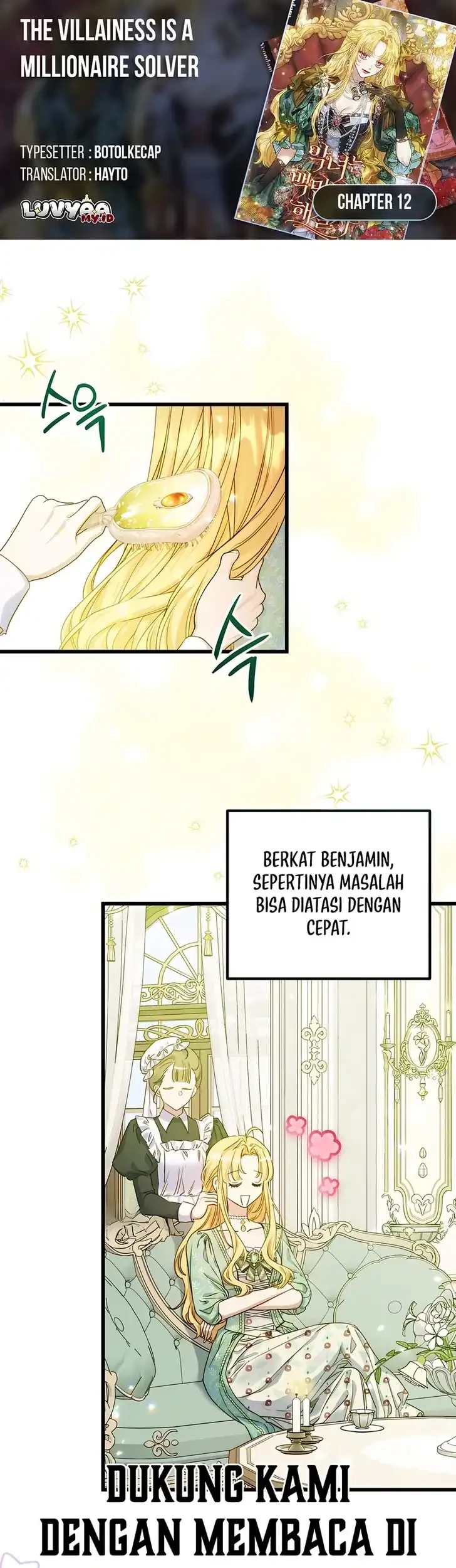 Komik The Villainess is a Millionaire Solver Chapter 24 gambar 1