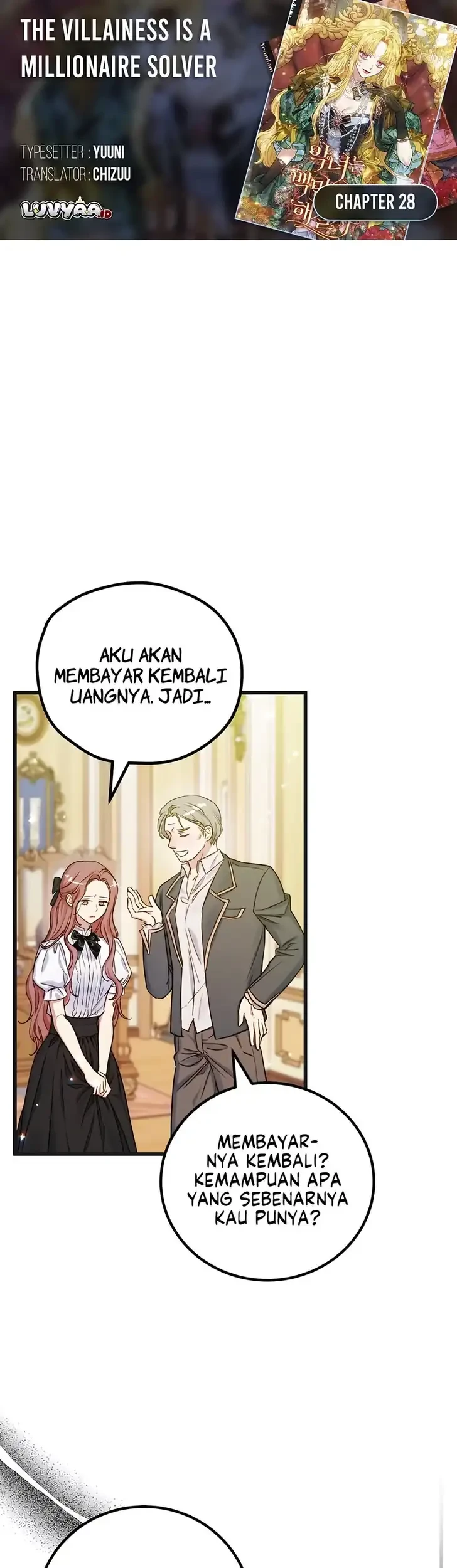 Komik The Villainess is a Millionaire Solver Chapter 28 gambar 1