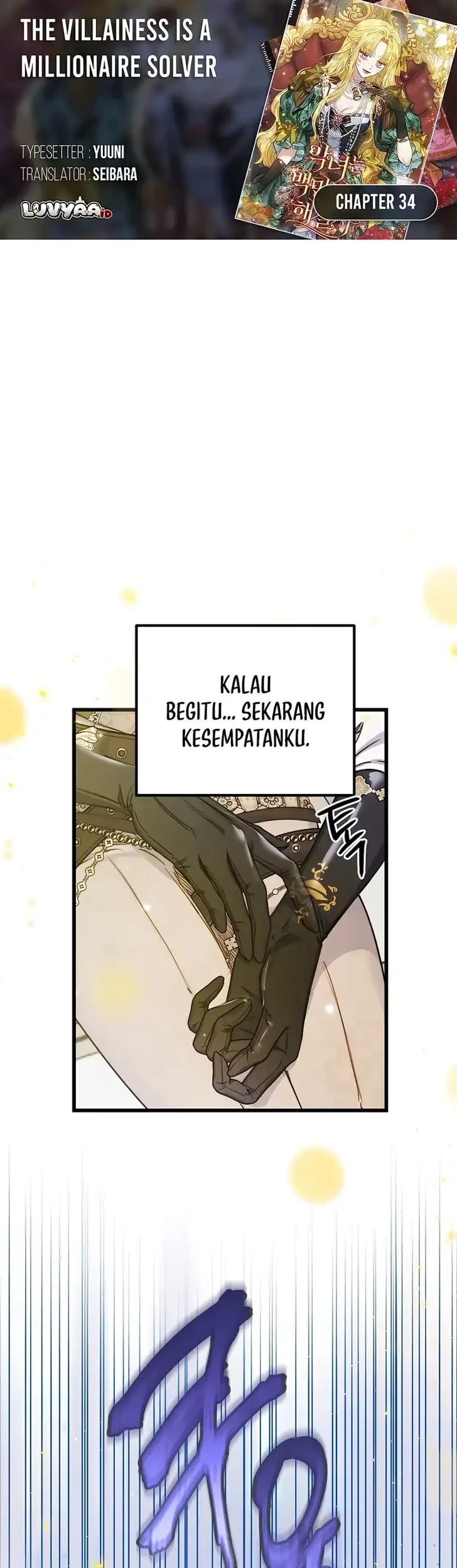 Komik The Villainess is a Millionaire Solver Chapter 34 gambar 1