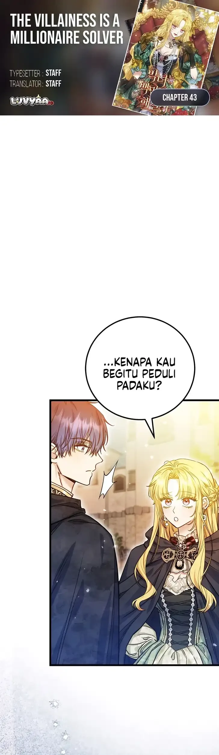 Komik The Villainess is a Millionaire Solver Chapter 43 gambar 1
