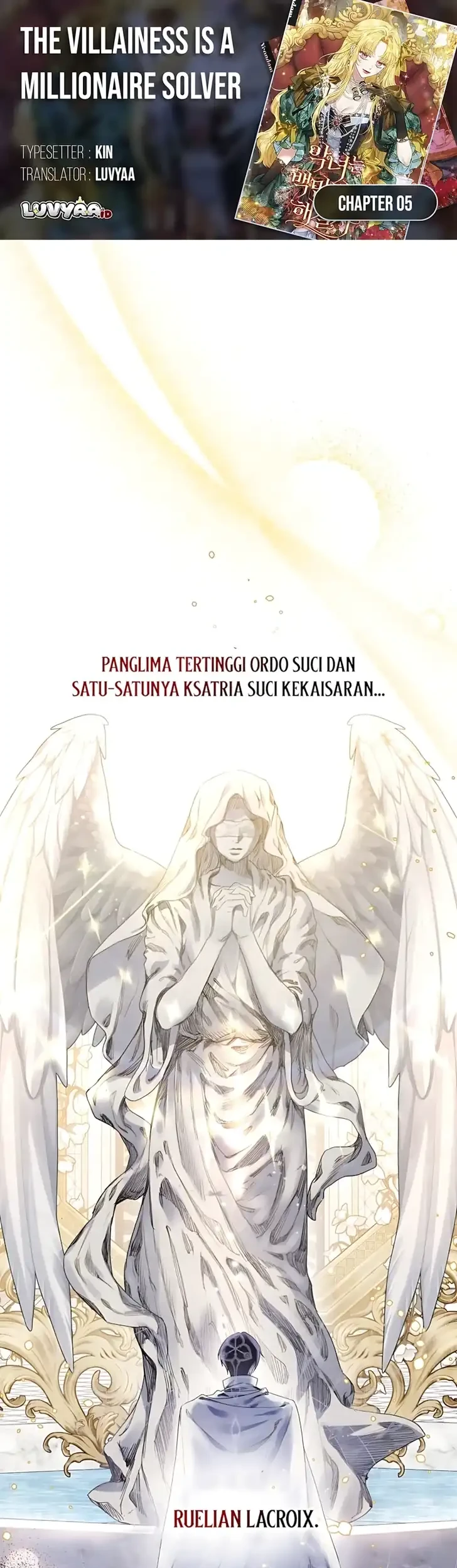 Komik The Villainess is a Millionaire Solver Chapter 5 gambar 1