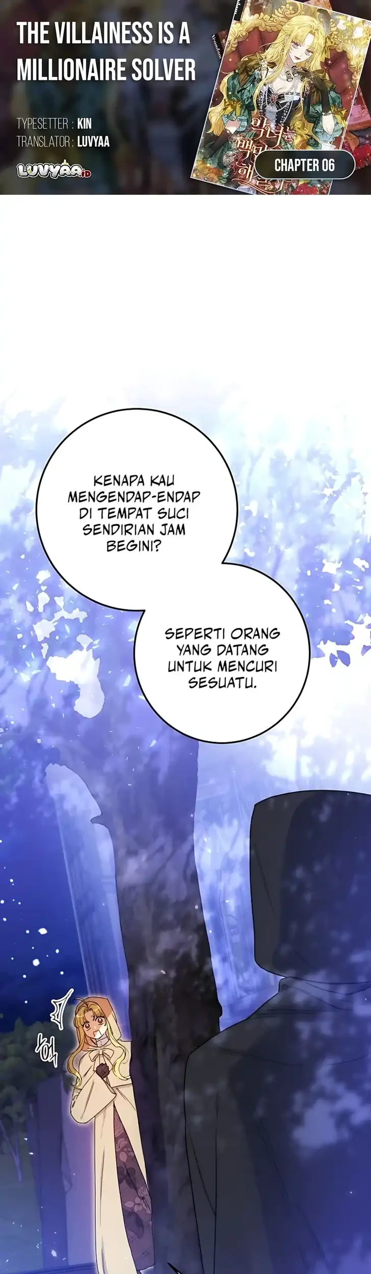 Komik The Villainess is a Millionaire Solver Chapter 6 gambar 1