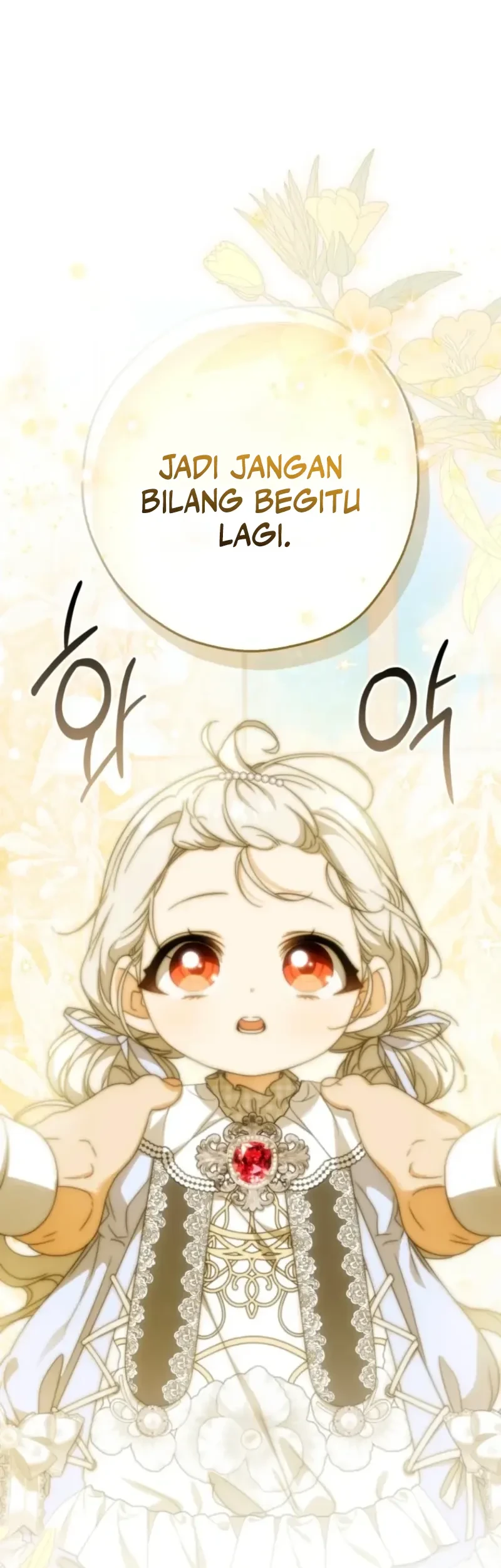 Manhwa The Villainous Duke’s Daughter Hides Her Identity Chapter 14 gambar 2
