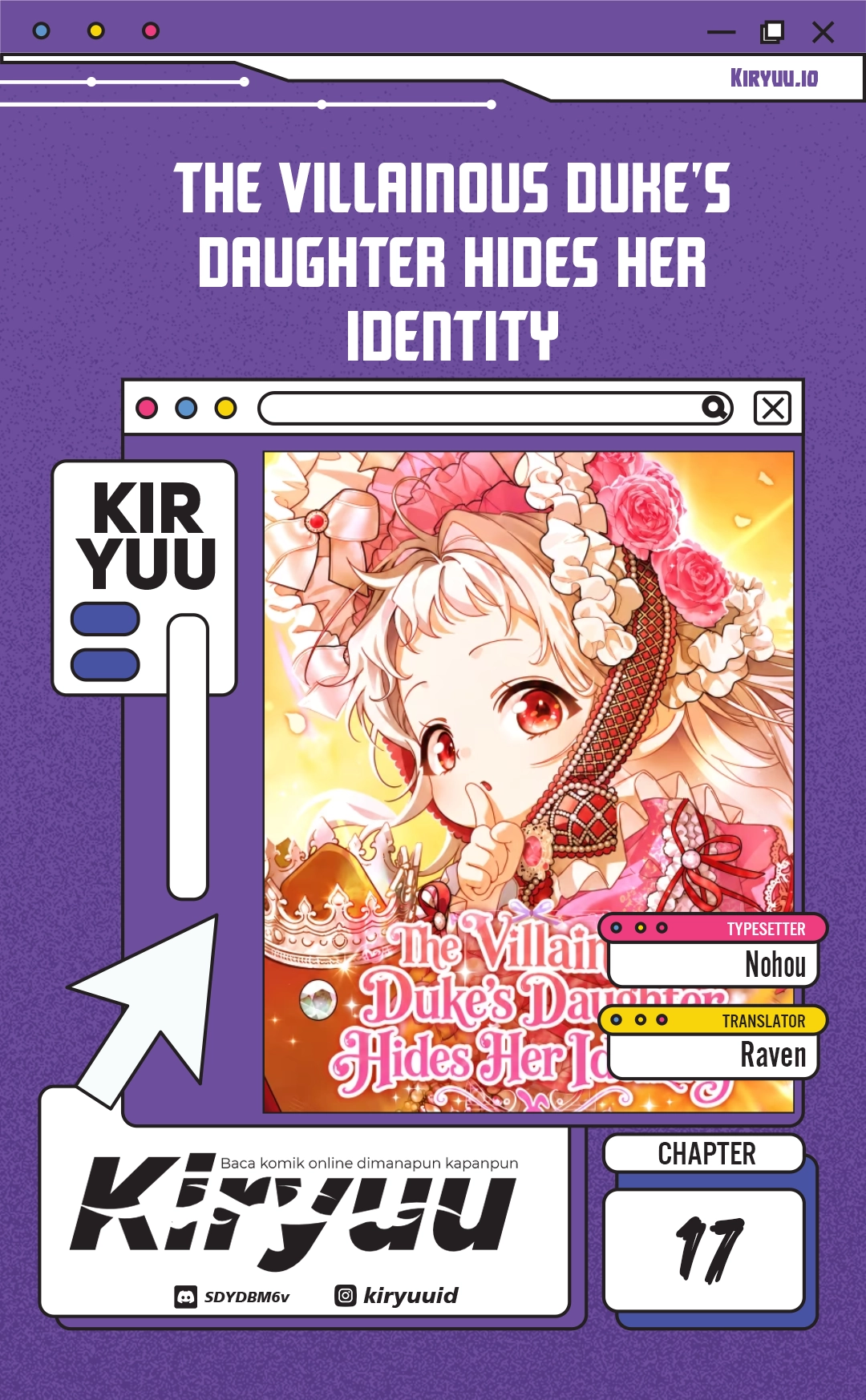 Manhwa The Villainous Duke’s Daughter Hides Her Identity Chapter 17 gambar 2