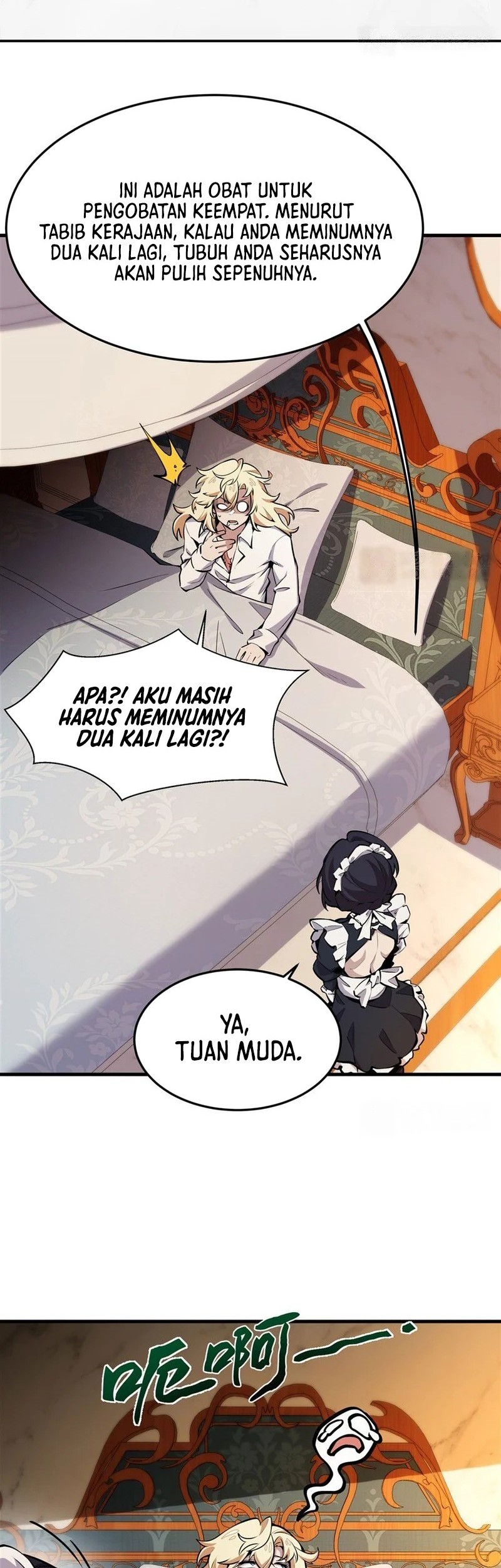 Manhua The Yellow-haired Villain in Female Main Character’s Novel wants Happiness Chapter 12 gambar 2