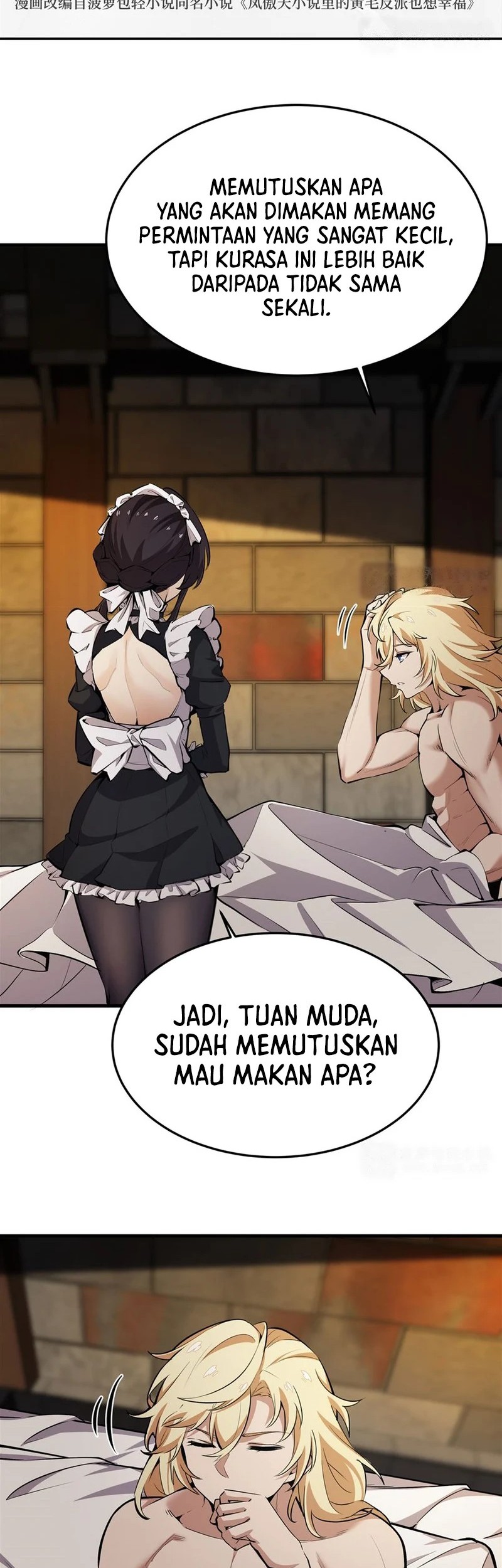 Manhua The Yellow-haired Villain in Female Main Character’s Novel wants Happiness Chapter 19 gambar 2