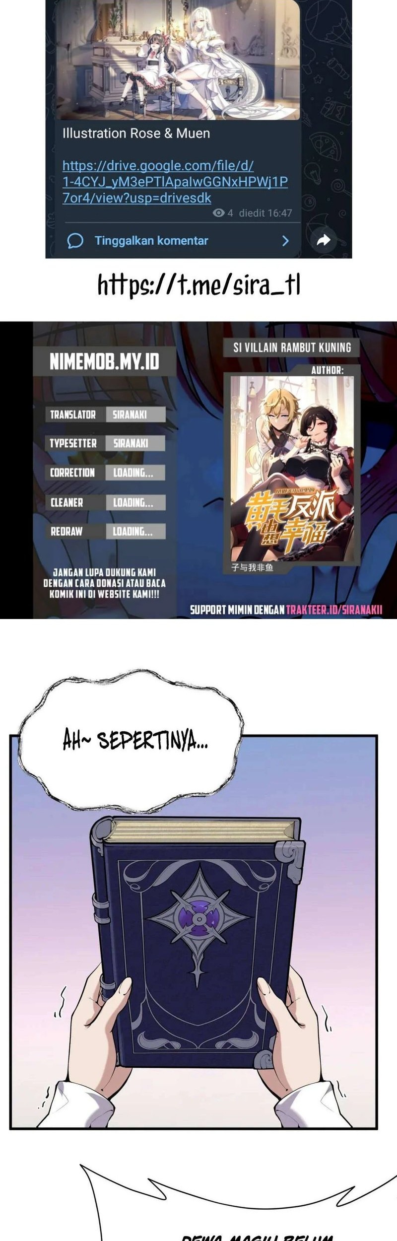Manhua The Yellow-haired Villain in Female Main Character’s Novel wants Happiness Chapter 2 gambar 2
