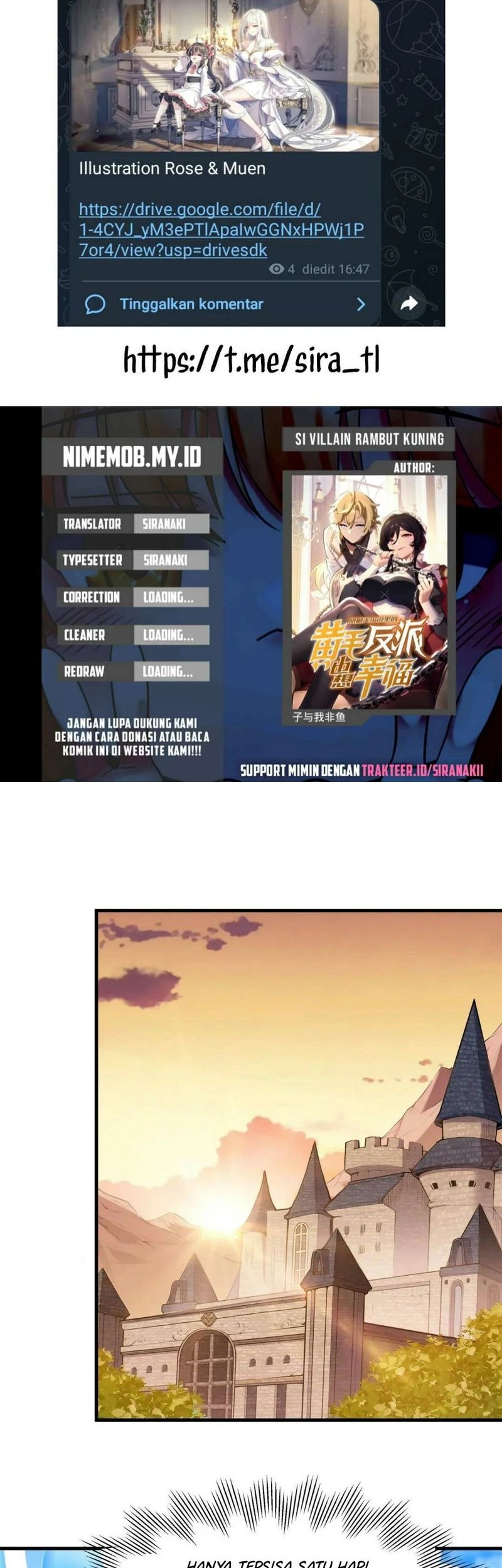 Manhua The Yellow-haired Villain in Female Main Character’s Novel wants Happiness Chapter 3 gambar 2